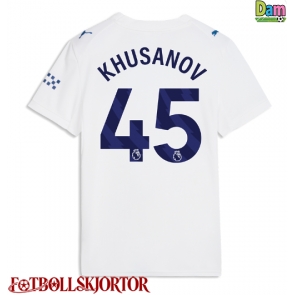 Manchester City Abdukodir Khusanov #45 Tredjetröja Dam 2026-27 Kortärmad